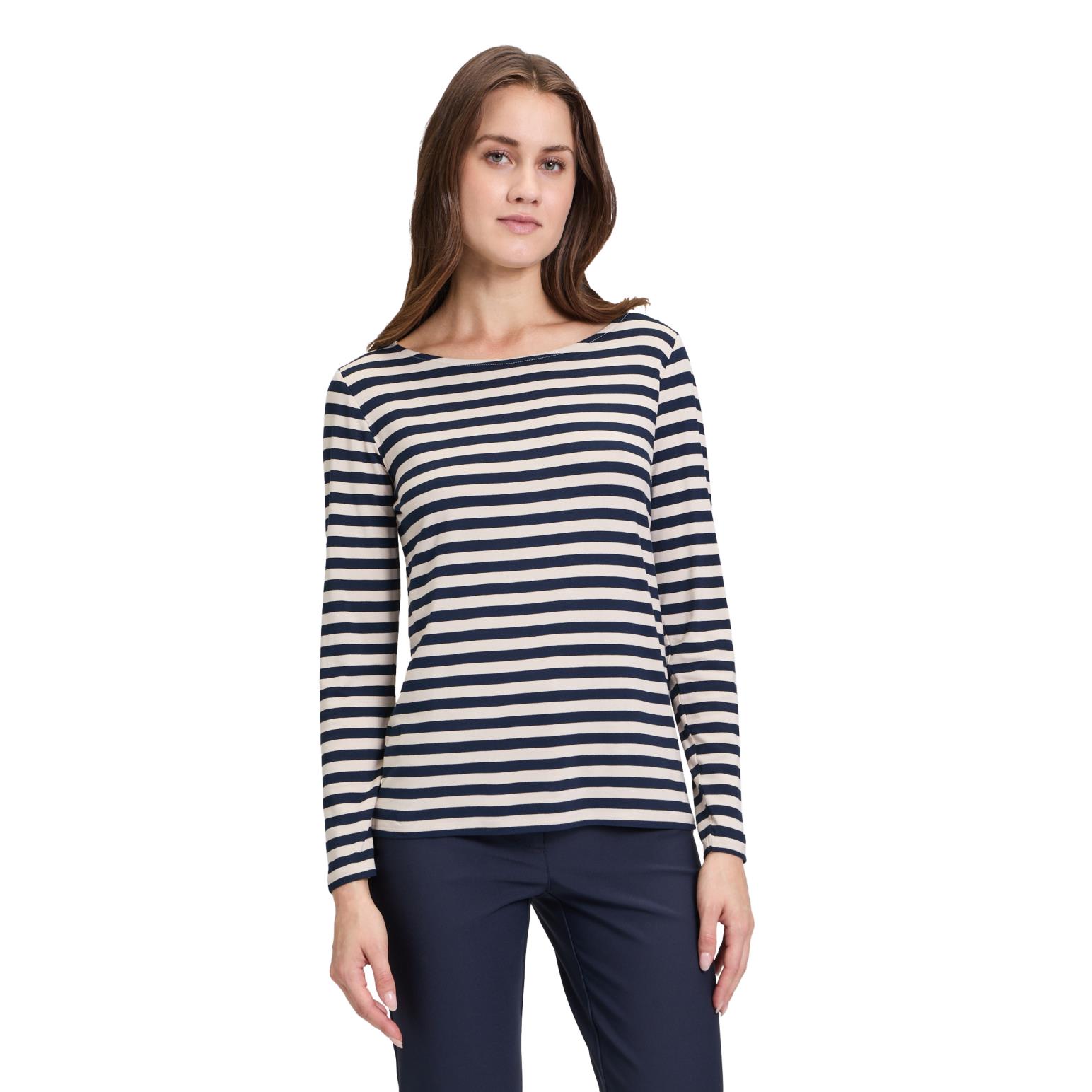 Betty Barclay Striped Ls Top